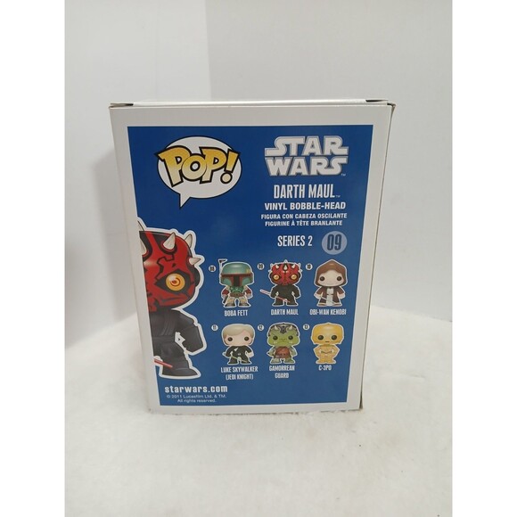 Funko Pop! Vinyl: Star Wars - Darth Maul #9 Blue Box - Picture 3 of 6